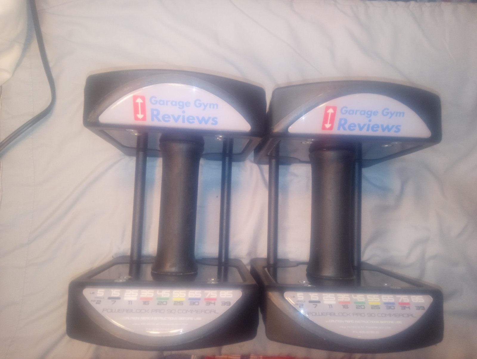 Powerblock Pro 90 Commercial / Garage Gym Reviews 5lb Handles