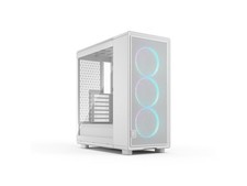 Fractal Design Epoch White RGB - Tempered Glass Clear Tint- High Airflow PC Gami