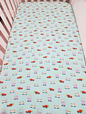 Easter Bunny fitted jersey crib or toddler sheet