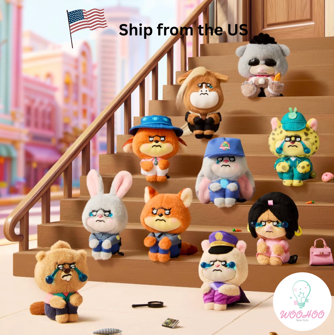 EOF-161 MINISO Zootopia ブラインドボックス キーホルダー MINISO