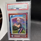 2024 Panini Donruss - Rated Rookie Drake Maye Optic Preview Red Wave Prizm (RC)