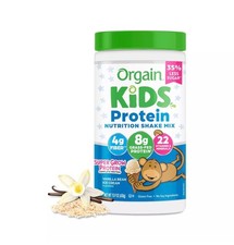 Orgain Kids Dairy Protein Powder Shake Mix, V...