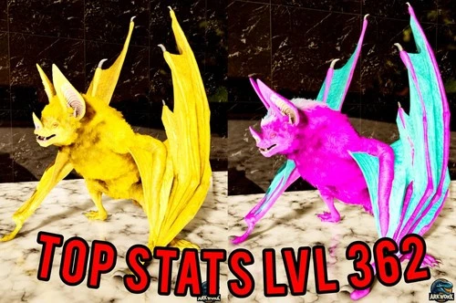 🦖ARK Survival Ascended New Desmodus Top Stats PVE PS5/XBOX/PC