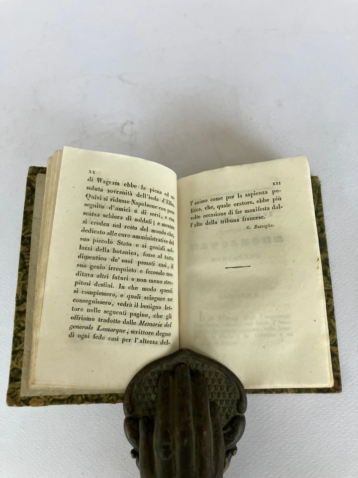 I CENTO GIORNI , o Storia di Napoleone Bonaparte-Milano : tip. Pirotta 1839 - Immagine 4 di 4