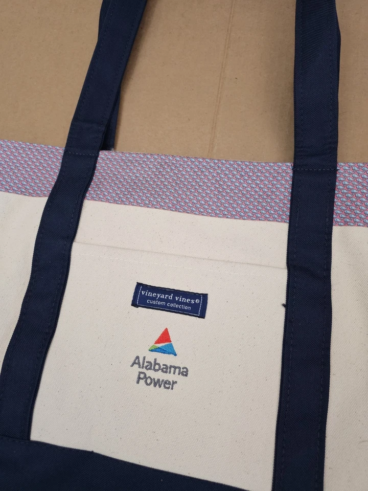 Vineyard Vines Canvas Mini Tote - Image 4 of 4