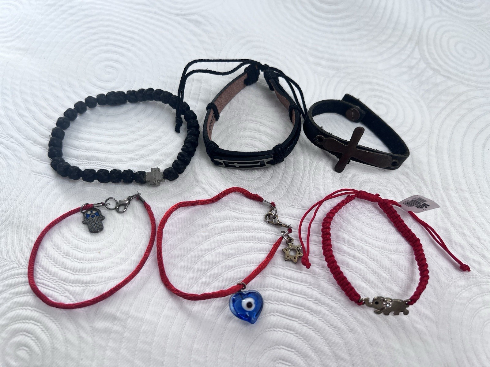 Braided Beaded Adjustable Religious Bracelets Boh… - image 7