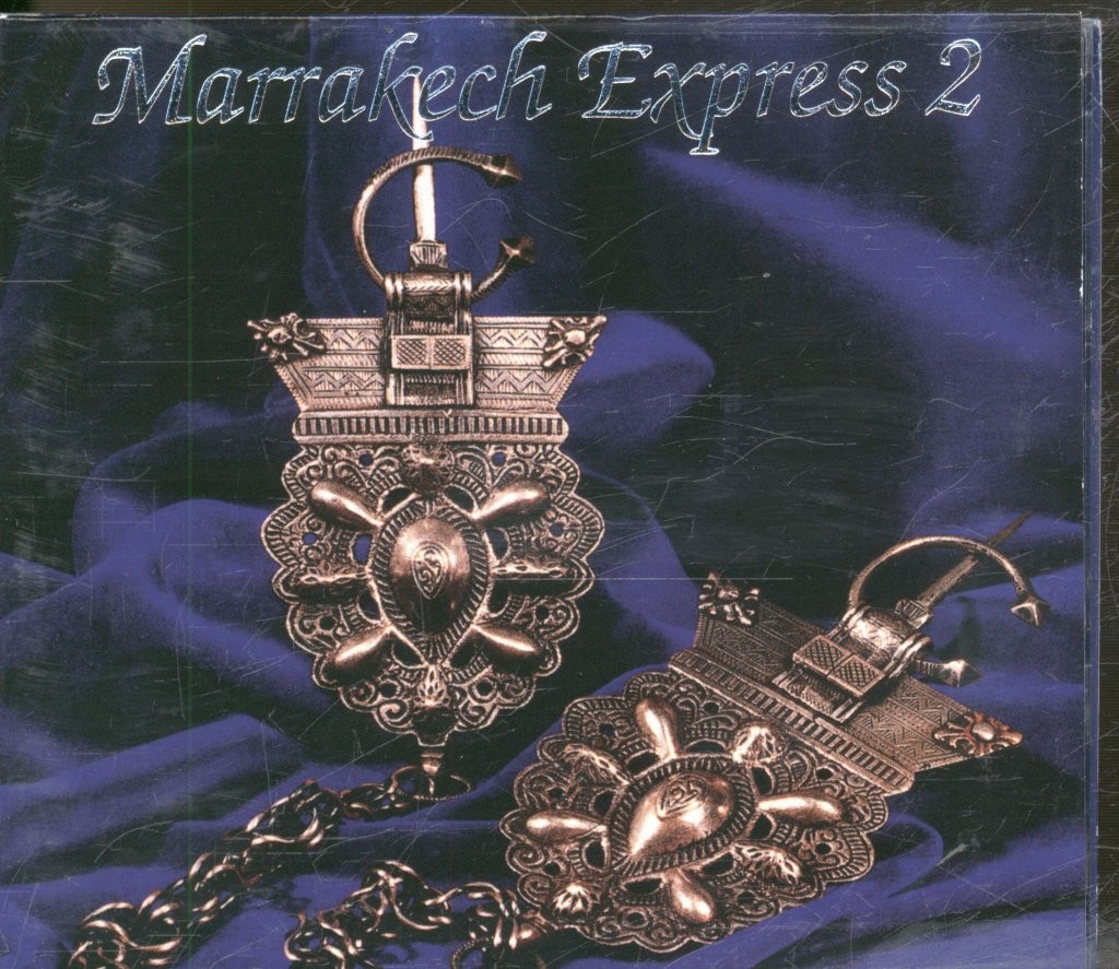 Various Artists Marrakech Express 2 CD Italy Stefano Cecchi 2006 in embossed