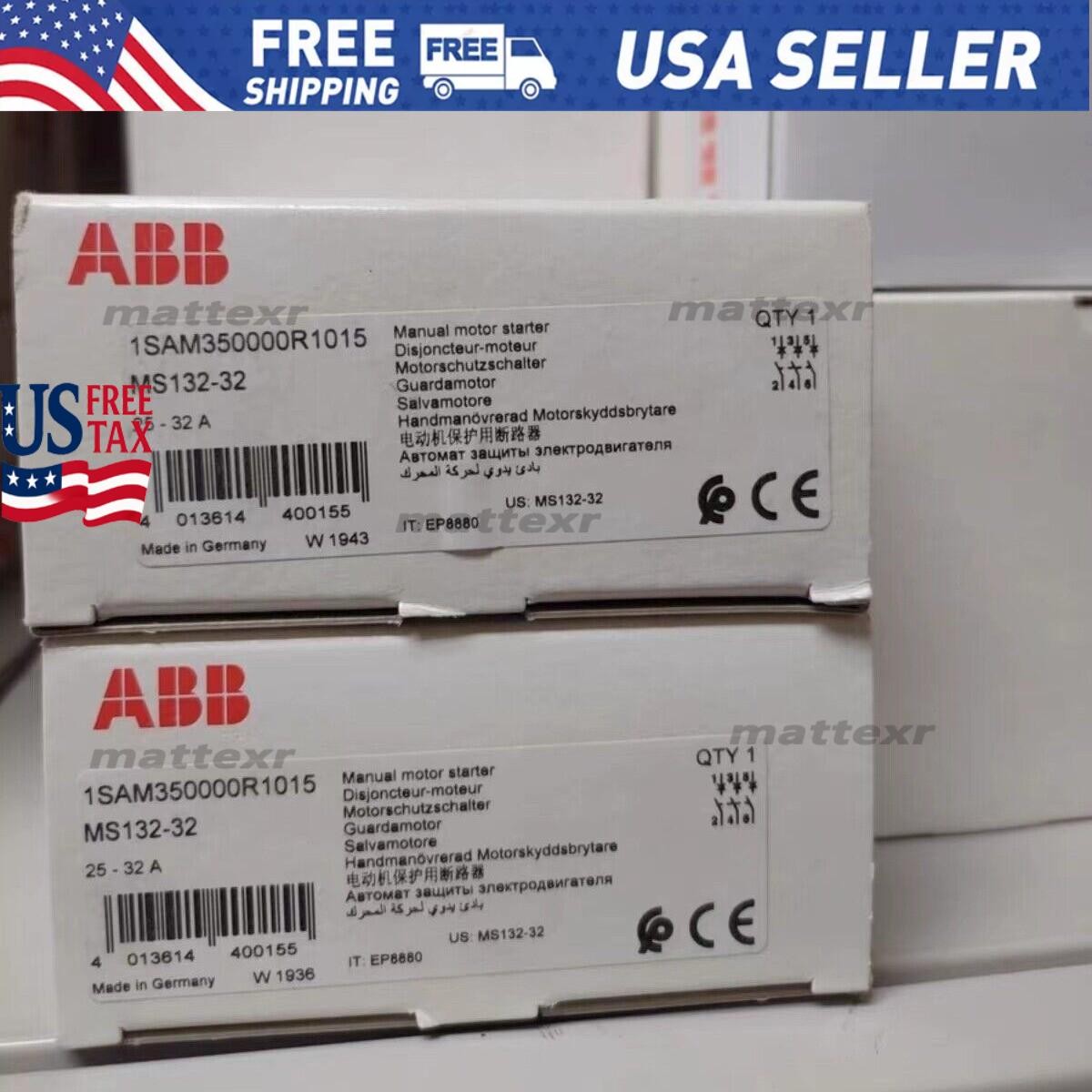 ABB MS132-32 Motor Starter New Fast Shipping 1pcs