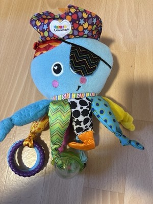 Lamaze Captain Calamari PIRAT OKTOPUS KRAKE Activity Kuscheltier Spiegel Rassel