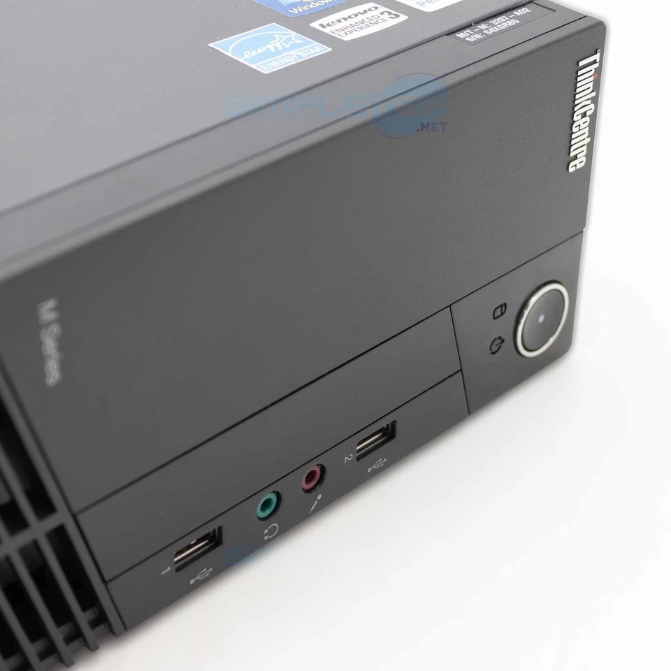 LENOVO M92 i3 WINDOWS 10 PRO 8GB 240GB PC FISSO FISSO DESKTOP RS232 SERIALE COM - Imagen 4 de 4