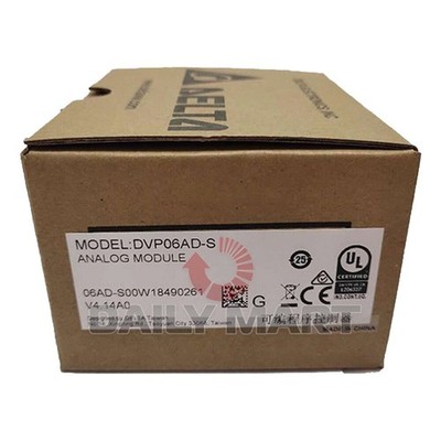 New In Box   DVP06AD-S PLC Module #nm
