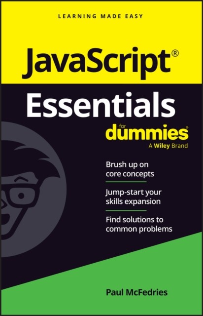 JavaScript Essentials For Dummies by Paul  McFedries (Paperback Book)