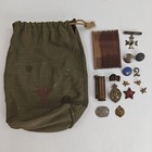 WWI WWII USMC Bringback Grouping Lot - British German US and Other Nations — photo 1