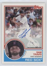 2018 Topps 1983 Topps Design Auto Sam Travis #83A-ST Auto 1u6
