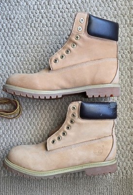 Timberland Men's 6 inch Premium Waterproof Boot - Wheat, US 13M - Read