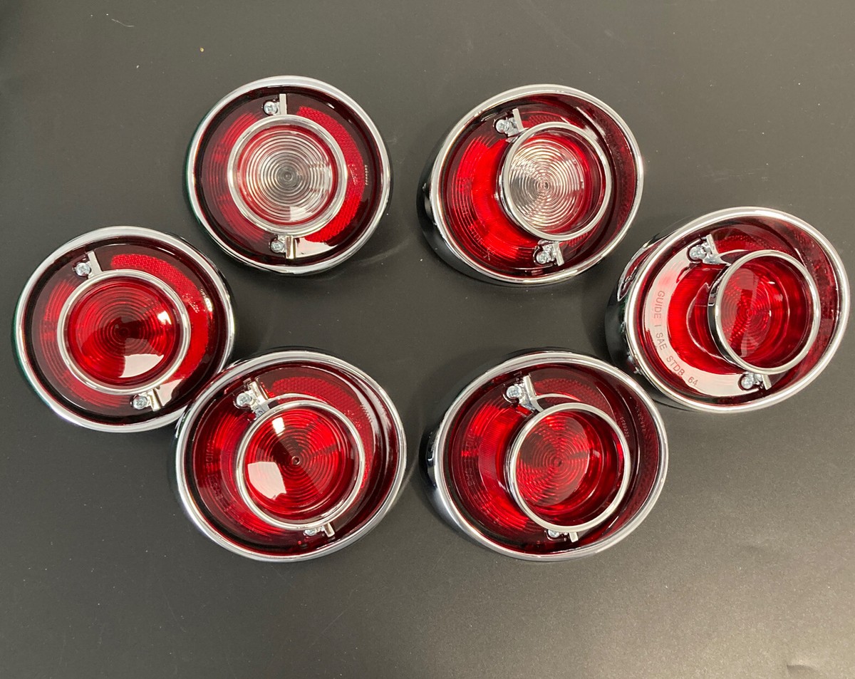 1964 Impala Ful-Size Tail Light & Back up lens Assembly Set | eBay