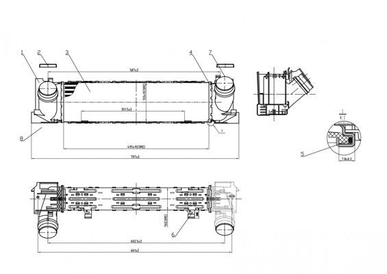 LadeluftküHler FüR BMW 1Er F20 F21 2Er F23 F22 F87 3Er F30 F80 F34 F31-image