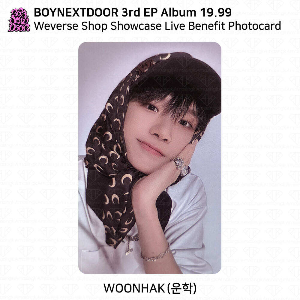 BOYNEXTDOOR 3rd EP Album 19.99 Weverse Shop Showcase Live Benefit