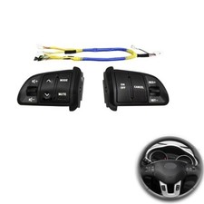 Interruptor de control remoto del volante y cable para Kia Sportage 2011-2015