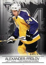 2003-04 Titanium Retail Jersey Number Parallels #46 Alexander Frolov