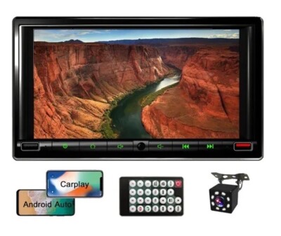 Double din with Navigation Touch Screen Stereo with Bluetooth car  C3