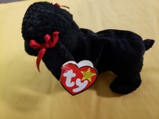 ty beanie babies gigi red stamp 307 1997 dob 1998 tag free shipping  rare 