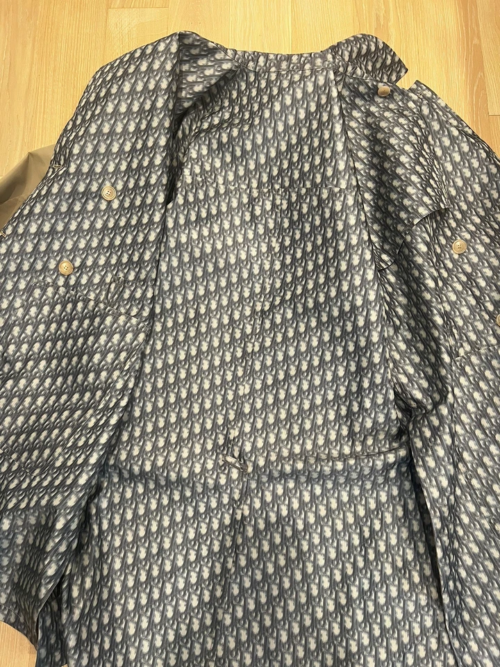 Dior x Stussy Monogram Reversible Trench coat MEN kim jones - Image 4 of 4