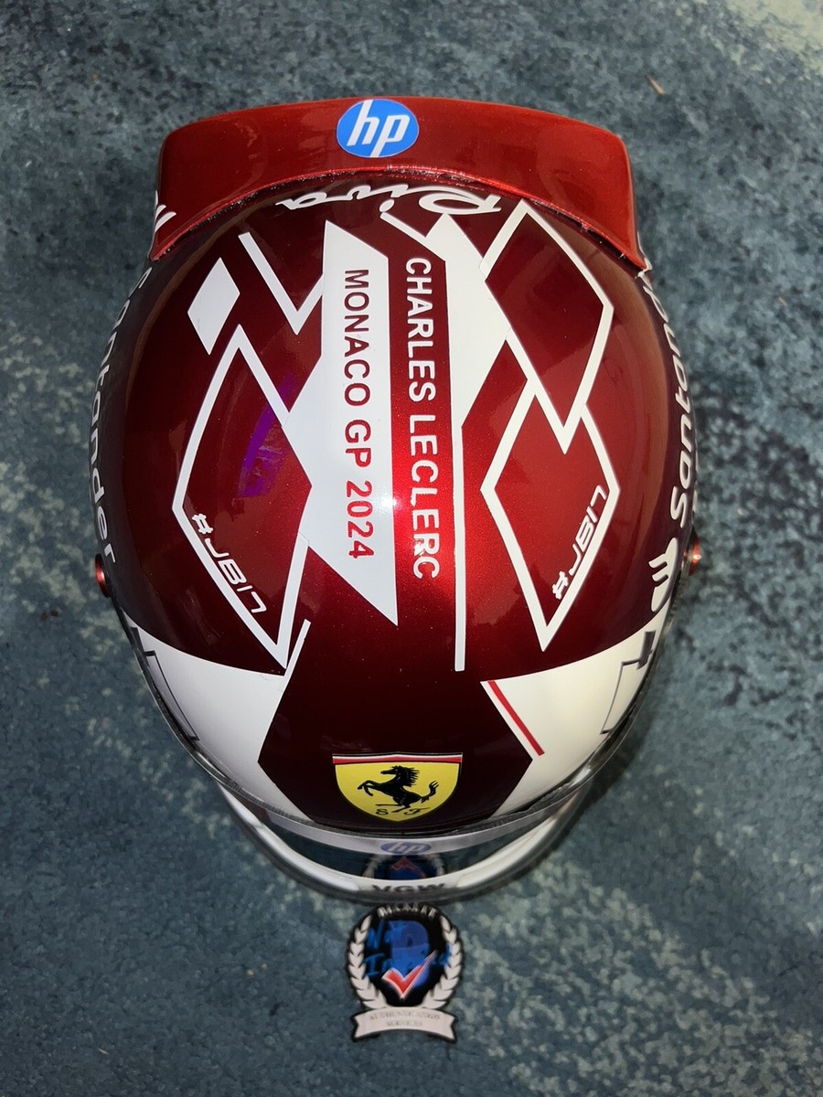 CASQUE CHARLES LECLERC 2024 Monaco Gp (Full Size - Scale 1/1) Neuf EUR 962,30 - FR