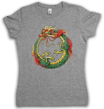 OUROBOROS INFINITY CHINESE DRAGON T-SHIRT Uroboros Ancient Myths Snake Asia