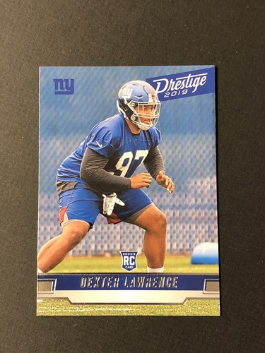 2019 Panini Prestige Dexter Lawrence Rookie Card #210 New York Giants RC - Picture 1 of 2