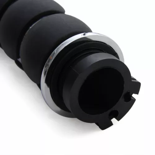 Motorcycle Handlebar Hand Grips 1" 25mm For Harley Honda Yamaha Suzuki Cruiser - Picture 11 of 12