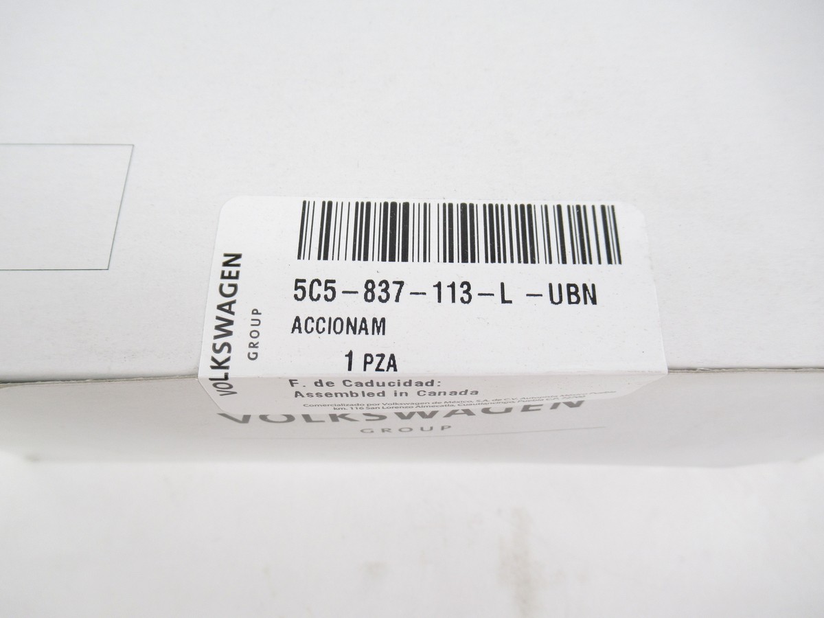 Genuine OEM VW 5C5-837-113-L-UBN Driver LH Inside Door Handle 2017