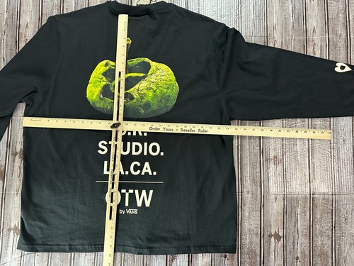 S.R. Studio. LA. CA. OTW Sterling Graphic Sweatshirt Sz M color black NWT $150 - 第 4/5 張圖片