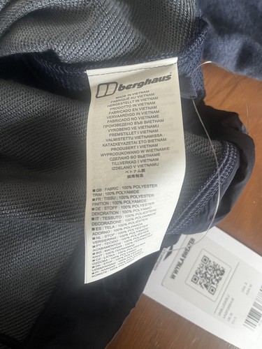 Berghaus Jumper Ladies Small Navy Blue Sweatshirt New With Tags - Picture 6 of 6
