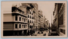South Africa Postcard St. George's Street Cape Town c1940's RPPC Photo