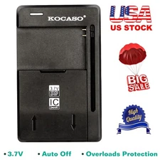 Camera Battery Charger 3.7V Rechargeable Phone Universal Wall Battery Charger