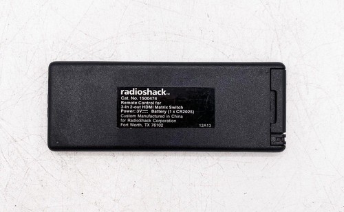 Radio Shack HDMI Matrix Selector 1500474 REMOTE ONLY NEW OLD STOCK - Picture 2 of 2