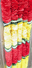 Artificial Flower Garland Indian Wedding Decoration Bride Groom Haldi Party