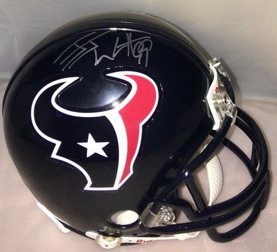 jj watt signed helmet