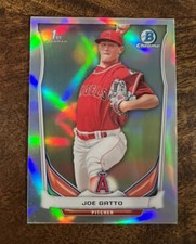 2014 Bowman Chrome Draft Refractors Angels Baseball Card #CDP51 Joe Gatto