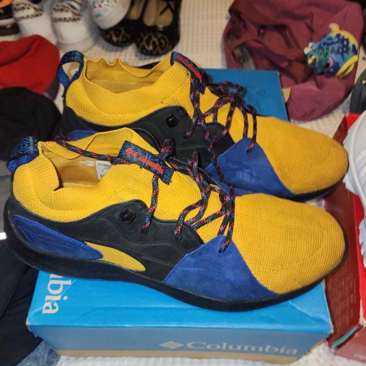COLUMBIA EUC MENS SIZE 13 SH/FT OUTDRY MID SNEAKERS | eBay