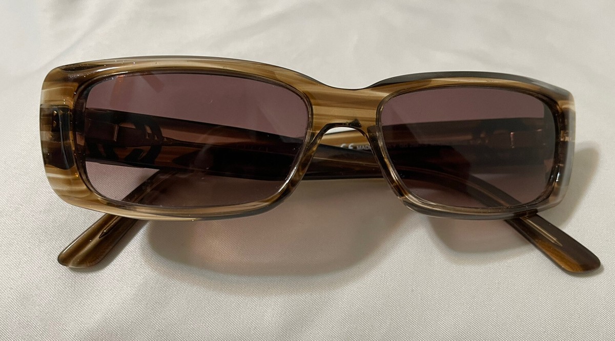 Rare Authentic Gucci GG 2987/S 807BN Black 51mm Green