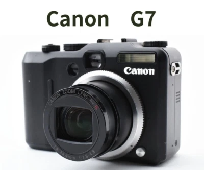Canon PowerShot G7 オールドコンデジ　電池　充電器付き　黒 Canon PowerShot G7 オールドコンデジ 電池 充電器付き 黒