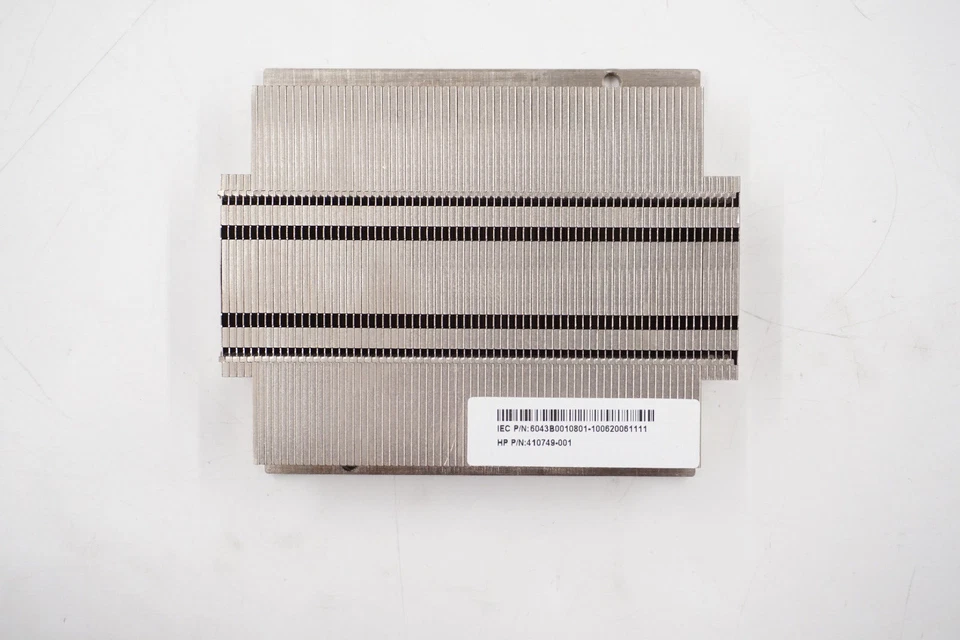 HP ProLiant DL360 G5 Server Server CPU Heatsink P/N: 410749-001 Tested Working - Image 2 of 3