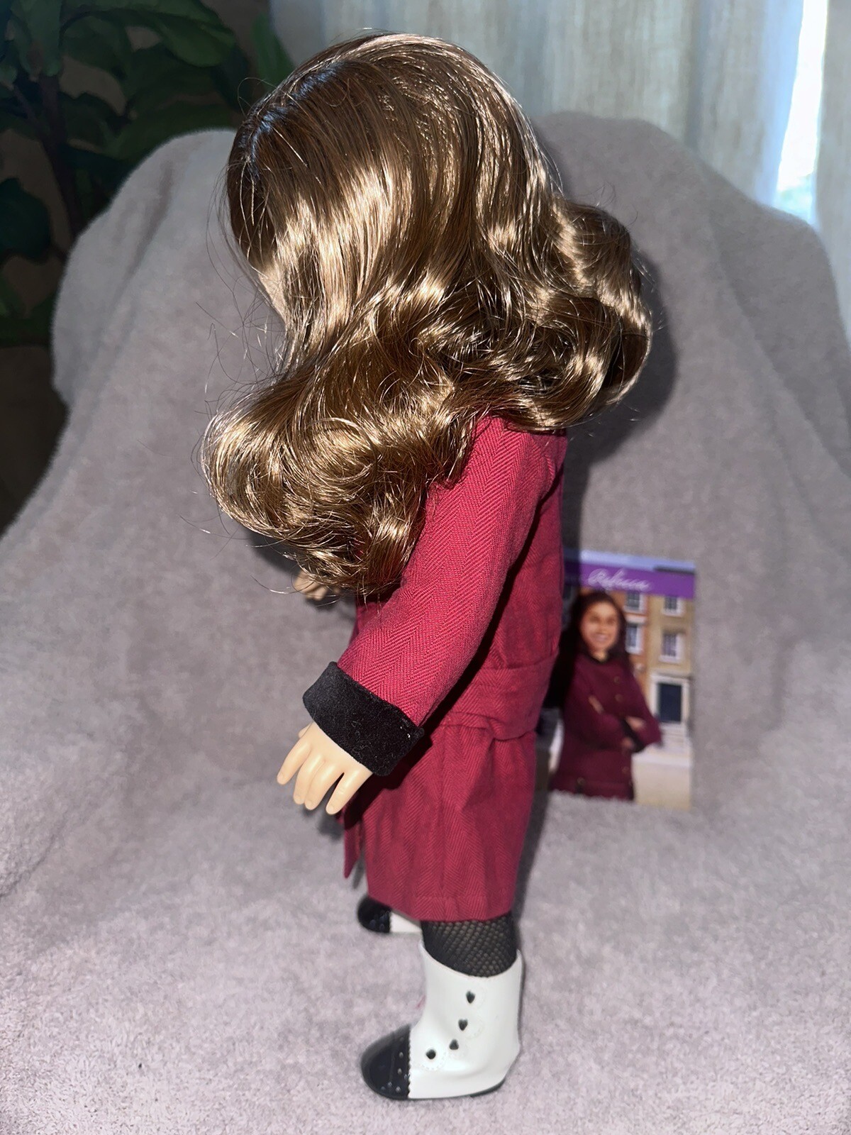 American Girl Doll Rebecca Rubin With Paperback Book And Original Box