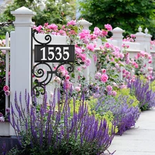 Nite Bright Reflective Address Posts