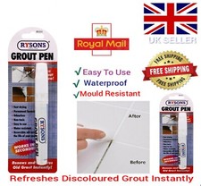 Grout Pen/Marker Revives/Restores Tiles Floor Repair Wall Tiling Renew Tile Gap