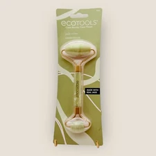 Ecotools Limited Edition Jade Roller For Facial Massage Skincare Real Jade