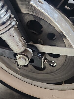 Curved License Plate Relocation Bracket For HARLEY DAVIDSON SPORTSTER All Years - Foto 7