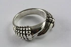 Massive Dragon Claws Biker Ring 925 Silver Silver Ring / 040